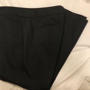 LOFT Marissa Skinny Black Dress Pant Size 12P